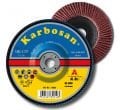 KARBOSAN 115x22 60 Kum Al.OX Flap Disk Konik Tip (10 Adet)