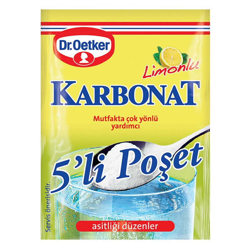 DR.OETKER KARBONAT 5�Lİ LİMONLU 25 GR Kalafatlar Sanal Market Ordu