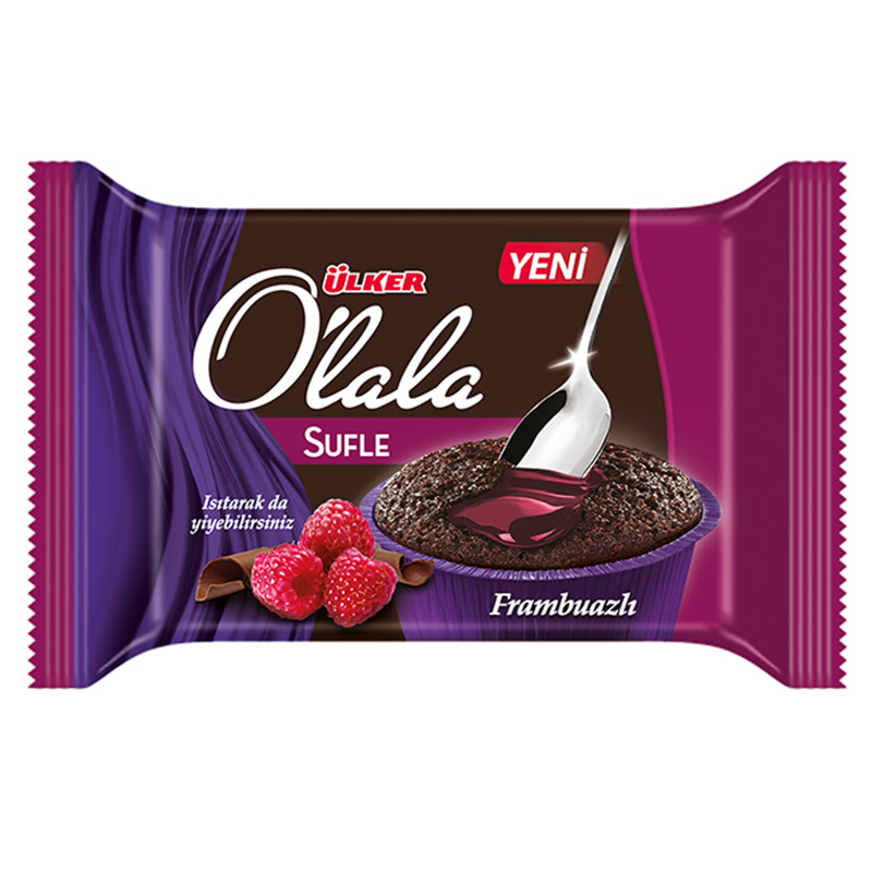 ÜLKER OLALA SUFLE KEK FRAMBUAZLI 70 GR Kalafatlar Sanal Market Ordu