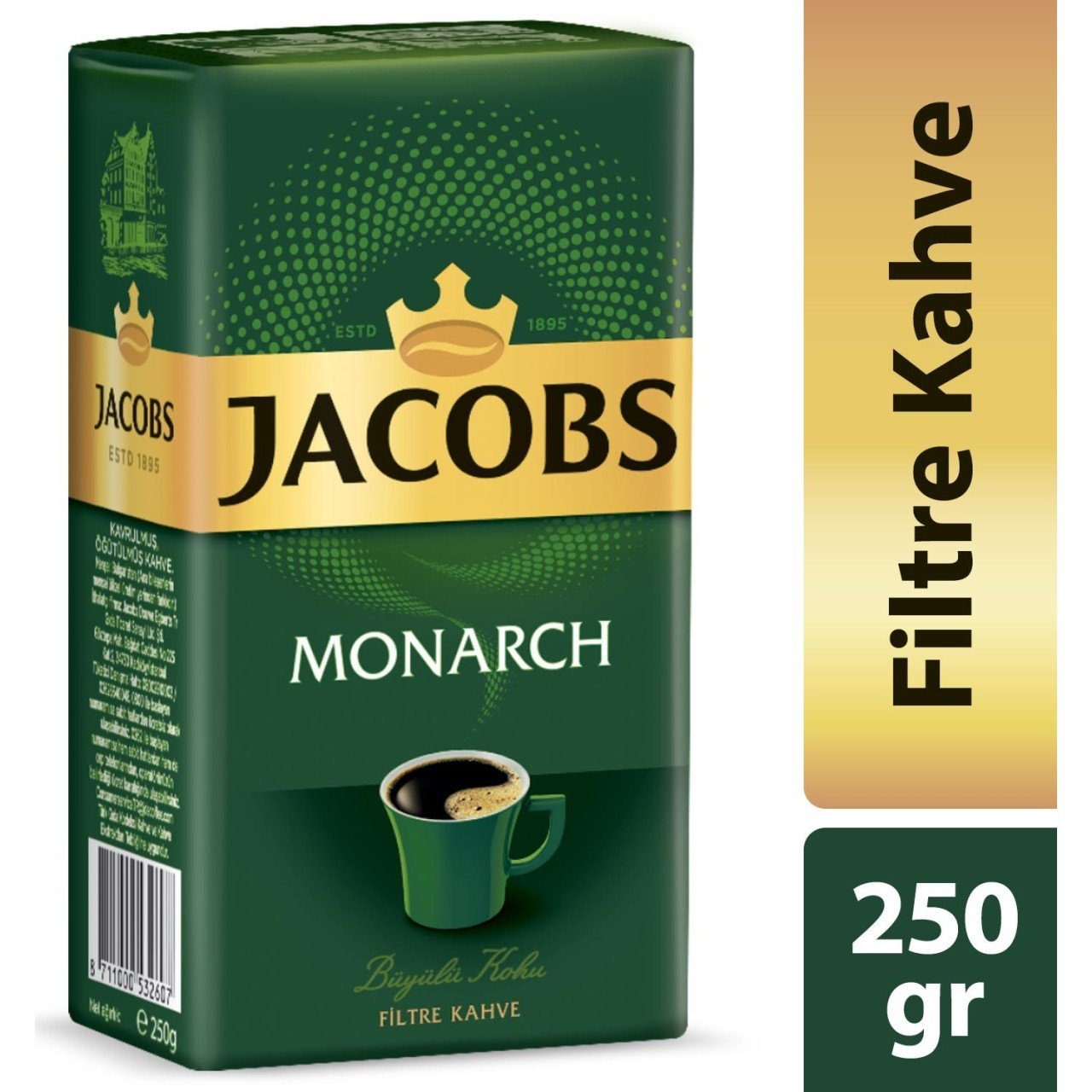 Jacobs Monarch Filtre Kahve 250 gr Kalafatlar Sanal Market Ordu