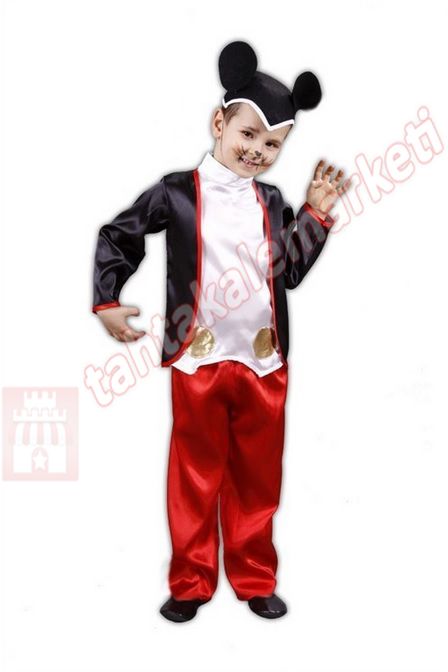 Mickey Mouse Kostumu Miki Fare Kiyafeti Mickey Mouse Kostumu Cocuk Boy