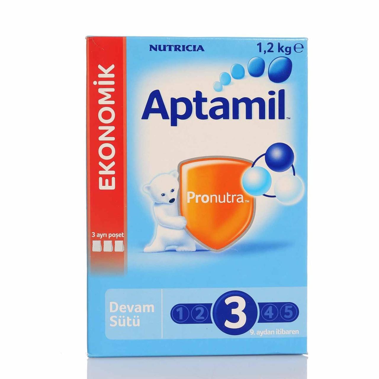 Aptamil 3 Devam Sütü 1200 gr Bebek Mamaları