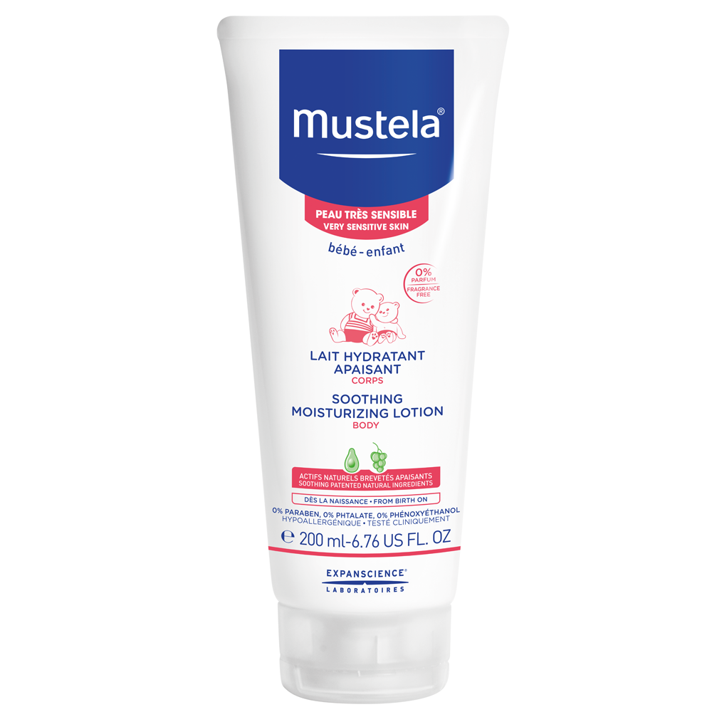 Mustela Soothing Moisturizing Lotion Çok Hassas Ciltler için