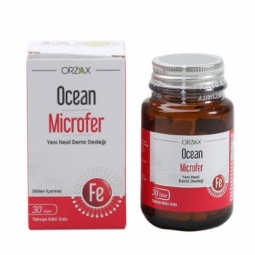 Ocean Microfer 30 Tablet Besin Takviyesi
