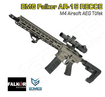 EMG Falkor AR-15 RECCE M4 Airsoft AEG Tüfek