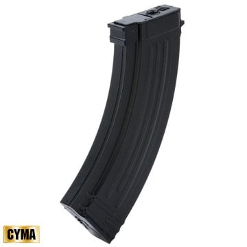 CYMA AK tipi AEG Airsoft Tüfekler için Hi-Cap 600BB Şarjör (Siyah)