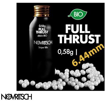 NOVRITSCH 6.44mm 0.58g x 444BB FULL Thrust  BIO BB mermi