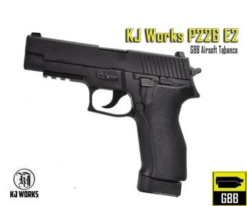 KJW P226 E2 GBB Airsoft Tabanca