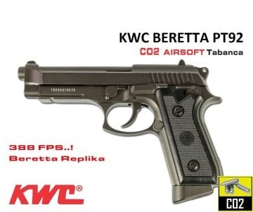 KWC Beretta PT92 Co2 AIRSOFT Tabanca 6mm