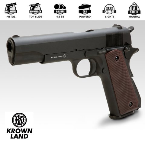 KLI COLT1911 4.5mm Co2 HAVALI TABANCA