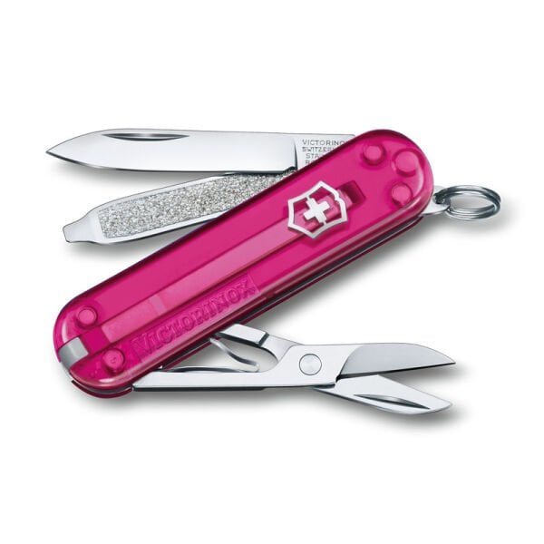 Victorinox 0.6223.T5G Classic Şeffaf Pembe Çakı