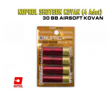 NUPROL SHOTGUN SARJOR SHELL PACK 4 ADET