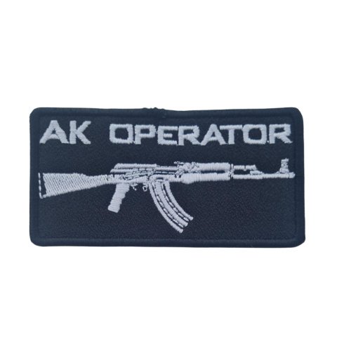 AK OPERATOR TACTICAL PATCH -SİYAH-BEYAZ