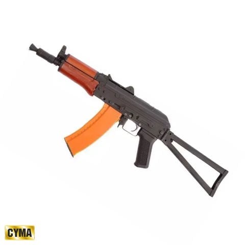 CYMA CM035A AK74SU Replika Gerçek Ahşap El Kundaklı AEG Airsoft Tüfek