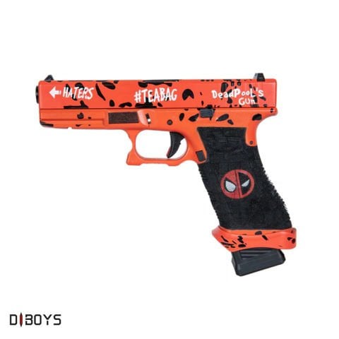 GLOCK18 ''DeadPool'' Modifiyeli GBB Airsoft Tabanca