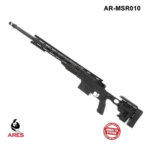 ARES REMINGTON MSR338 SPRING SNIPER TÜFEĞİ BOLT ACTION SIYAH