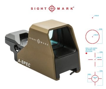 SIGHTMARK ULTRASHOT A-SPEC REFLEX SIGHT DE SM26032DE