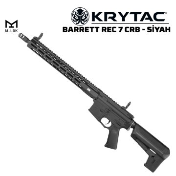 KRYTAC Barrett REC7 Carbine M-LOK AEG Airsoft Tüfek - Siyah