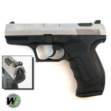 WE 99 FULL METAL Airsoft WALTHER SILVER Airsoft Tabanca