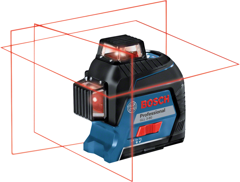 Bosch GLL 3-80 Professional Çizgi Lazeri UN6966 Bosch GLL 3-80 Professional Çizgi Lazeri UN6966