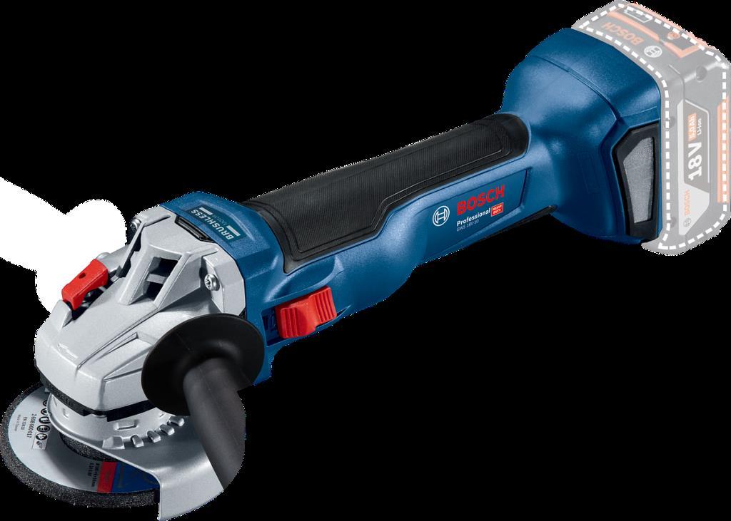 Bosch Professional GWS 18V-10 (Solo) Akülü Taşlama Makinesi (125mm) Bosch Professional GWS 18V-10 (Solo) Akülü Taşlama Makinesi (125mm)