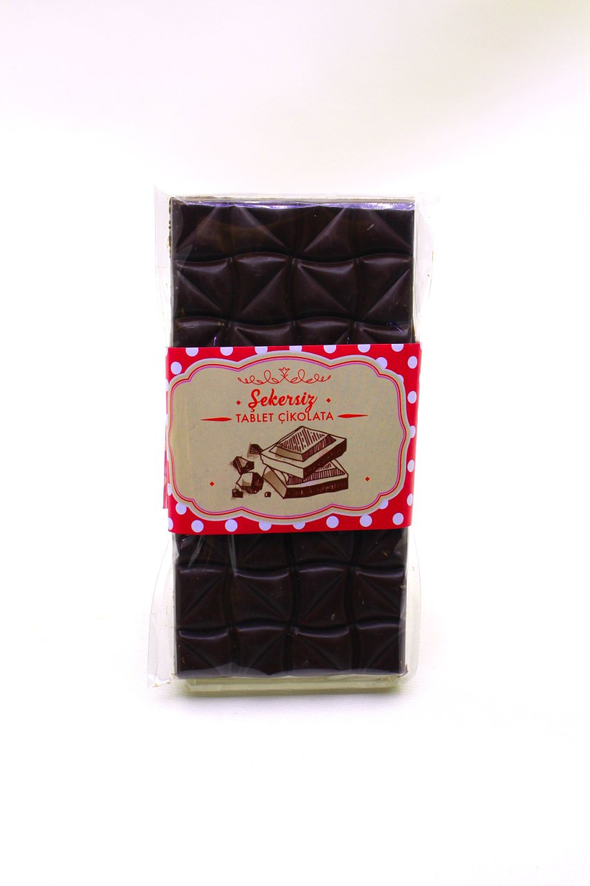 Dark Drown Özel Seri 100 Gr Şekersiz Bitter Tablet Çikolata Çikolata