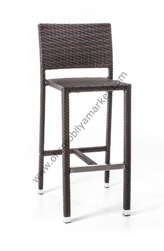 Rattan Bar Taburesi Rattan Bar Taburesi