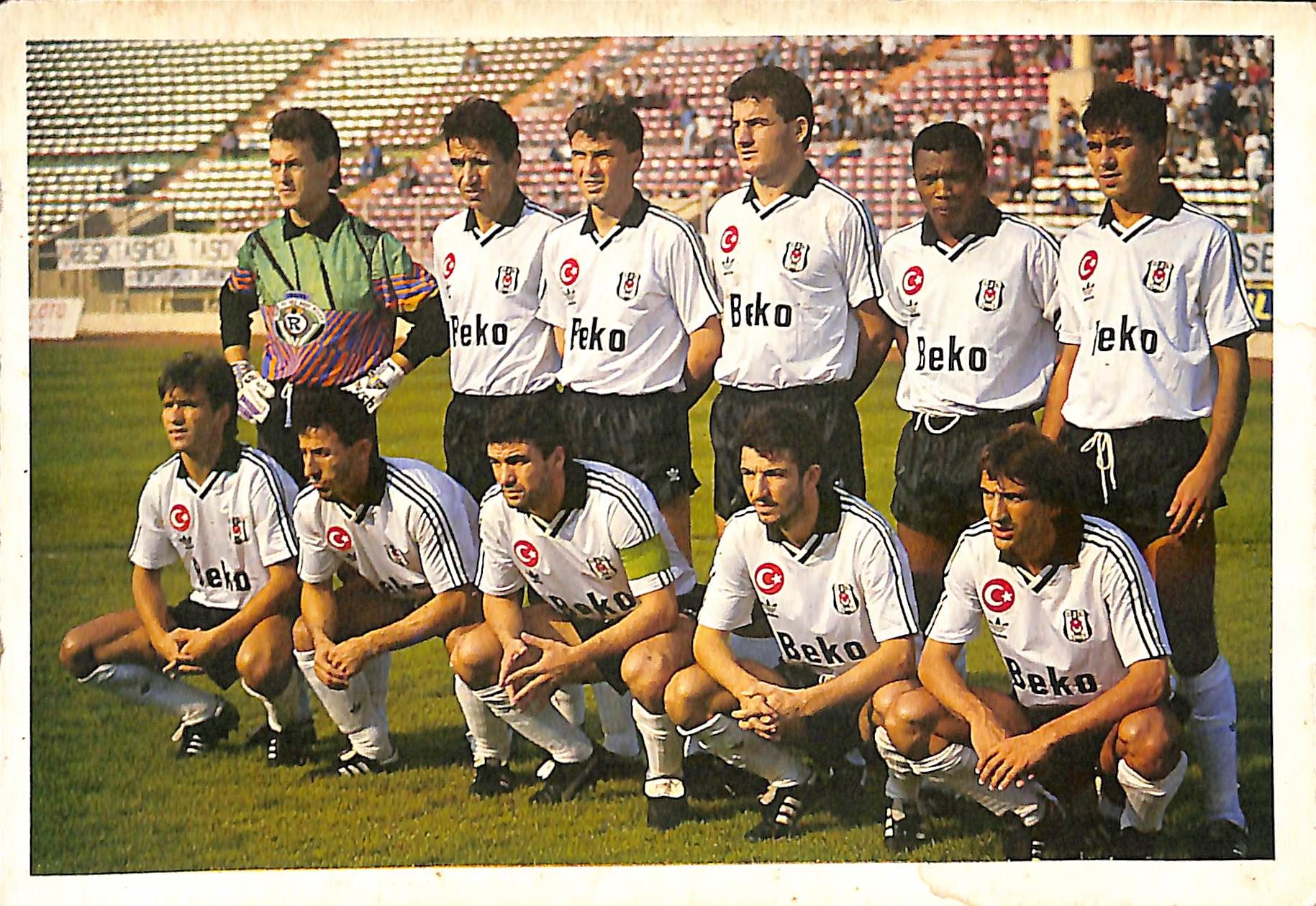 Beşiktaş Oyuncu Kadrosu Kartpostal KRT4547 - - Beşiktaş 