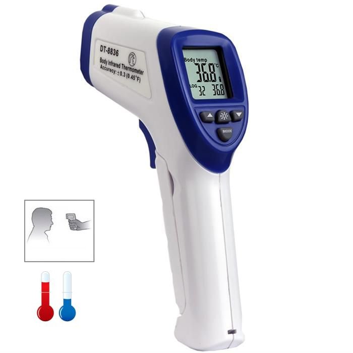 MASTECH DT8836 Vücut Sıcaklığı Ölçer - Temassız Ateş Ölçer MASTECH DT8836 Vücut Sıcaklığı Ölçer - Temassız Ateş Ölçer