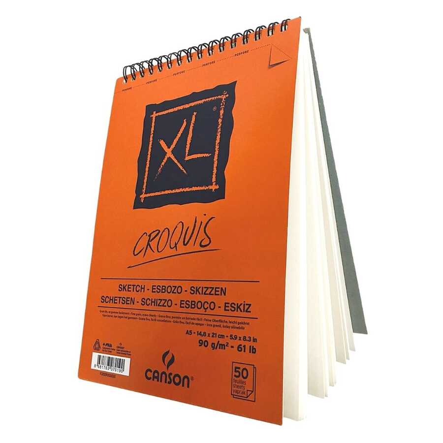 Canson Sketchbook XL Croquis A5 90g 50YP. Köseoğlu Kırtasiye
