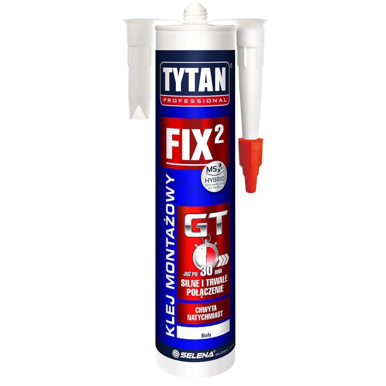 Tytan FIX² GT Hızlı Ve Güçlü Montaj Yapıştırıcısı 290 ml HEDİYELİ