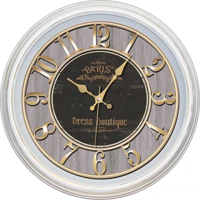 Time Gold TG150L Major Plastik Kahverengi Duvar Saati