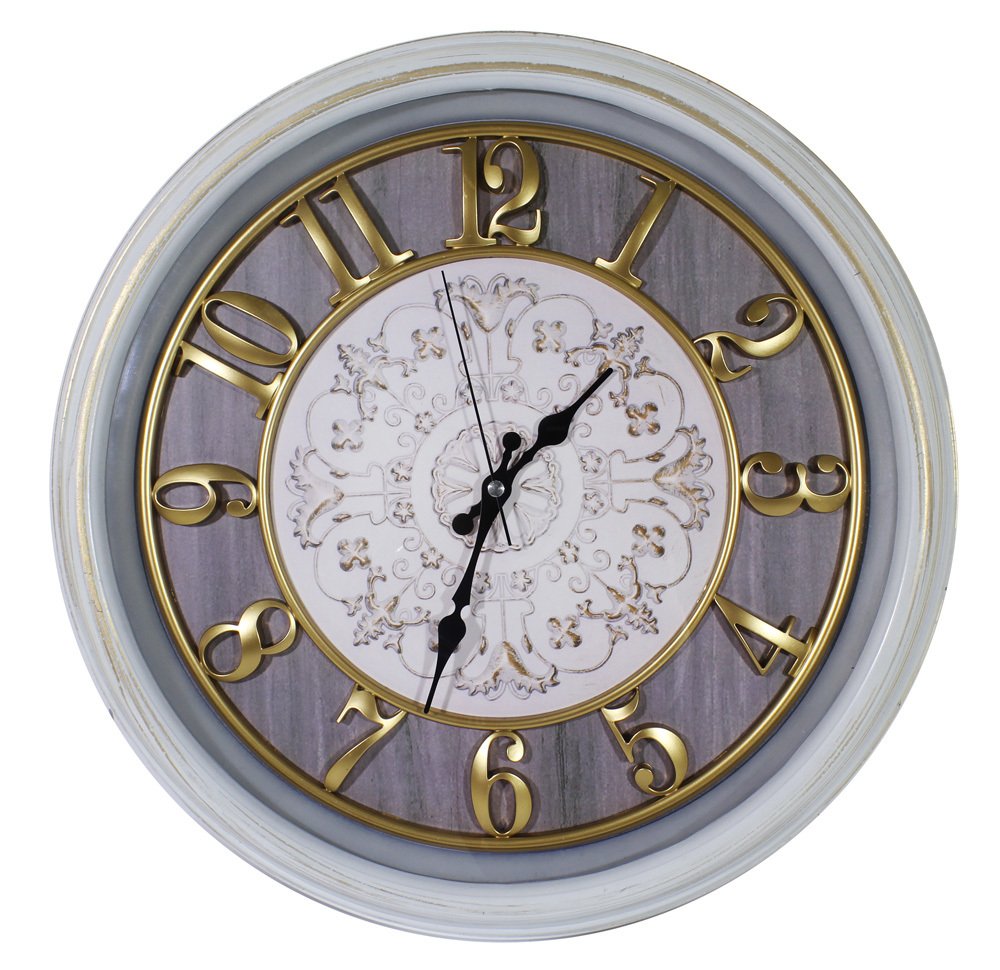 Time Gold TG150L Major Plastik Beyaz Duvar Saati
