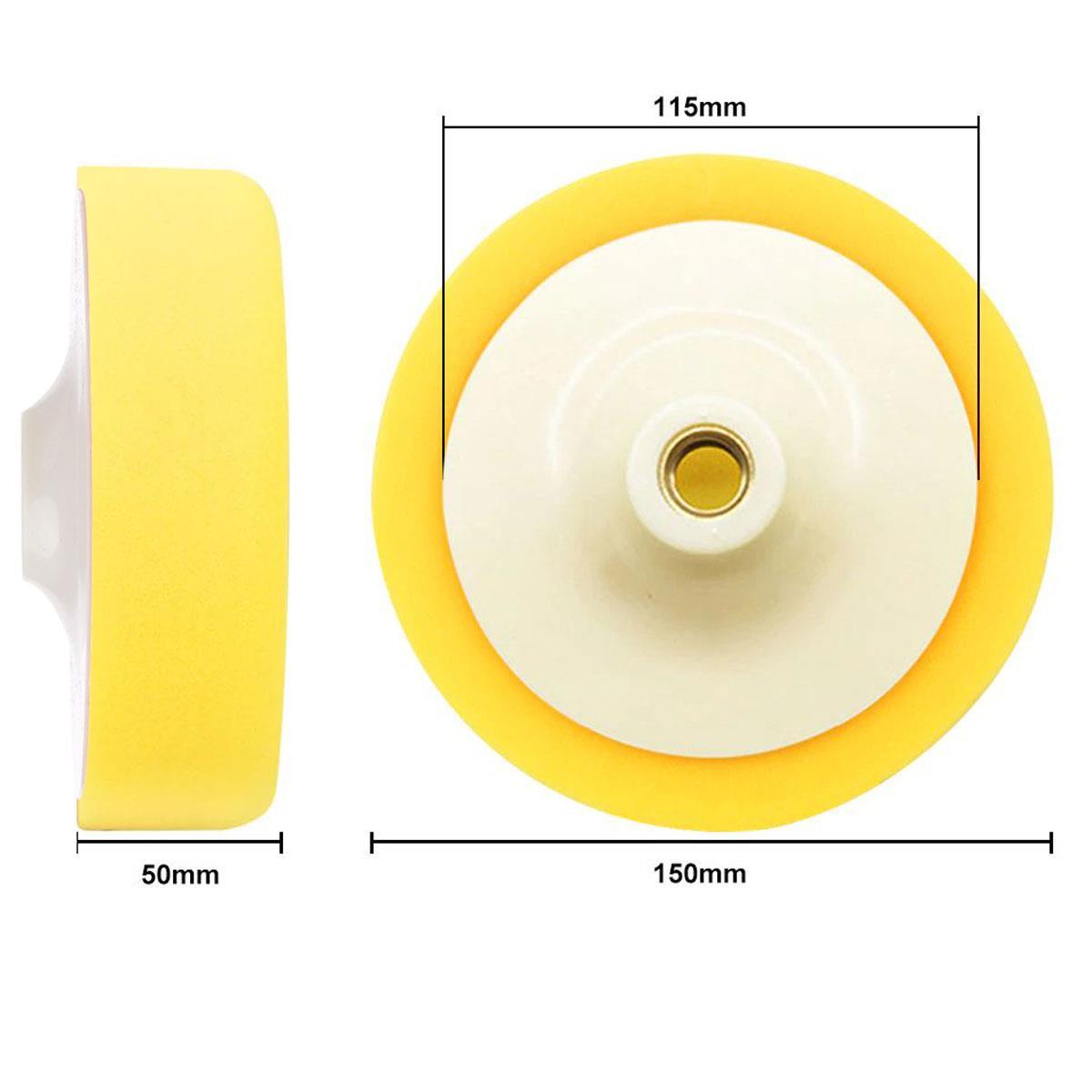 Yama Far Pasta Cila Parlatma Sarı Alman Cila Polisaj Süngeri 50x150 mm+