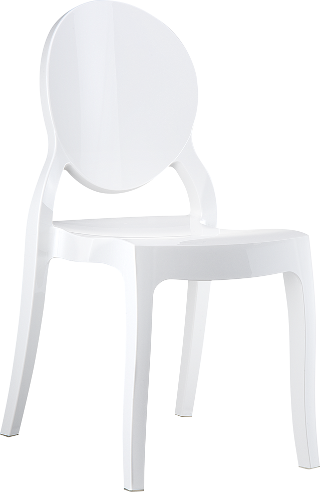 Siesta Elizabeth 4lü Sandalye Parlak BeyazSiestaSiesta