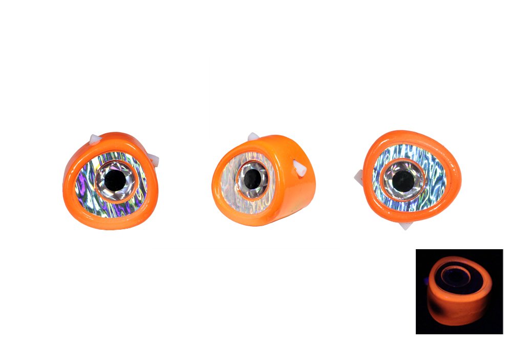 Fujin Salty Rubber Head 100gr Kafa 05 Orange  3D Eye
