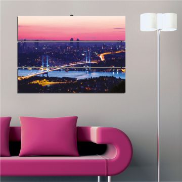 Istanbul Bogaz 3 Parcali Mdf Tablo Baskent Tablo