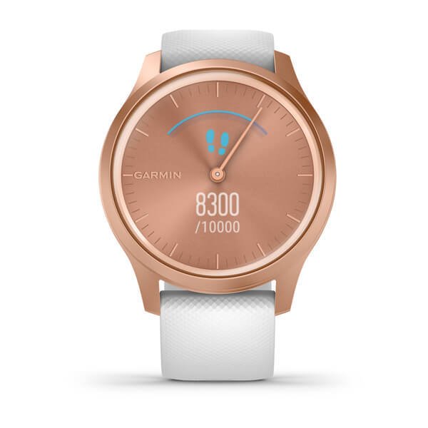 GARMIN vivomove Style White / Rose Gold 010-02240-70