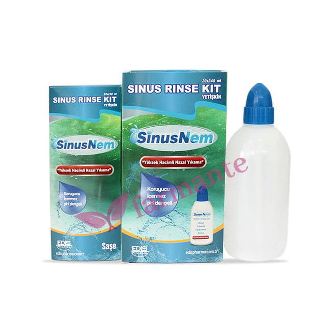 Sinus Rinse Sinusnem Yetiskin Burun Yikama Kiti 34 95 Tl