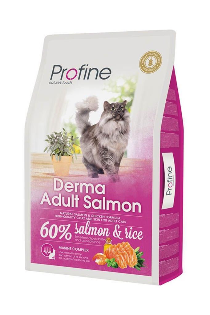 Profine Derma Somonlu Yetişkin Kedi Maması 10 Kg emamapet