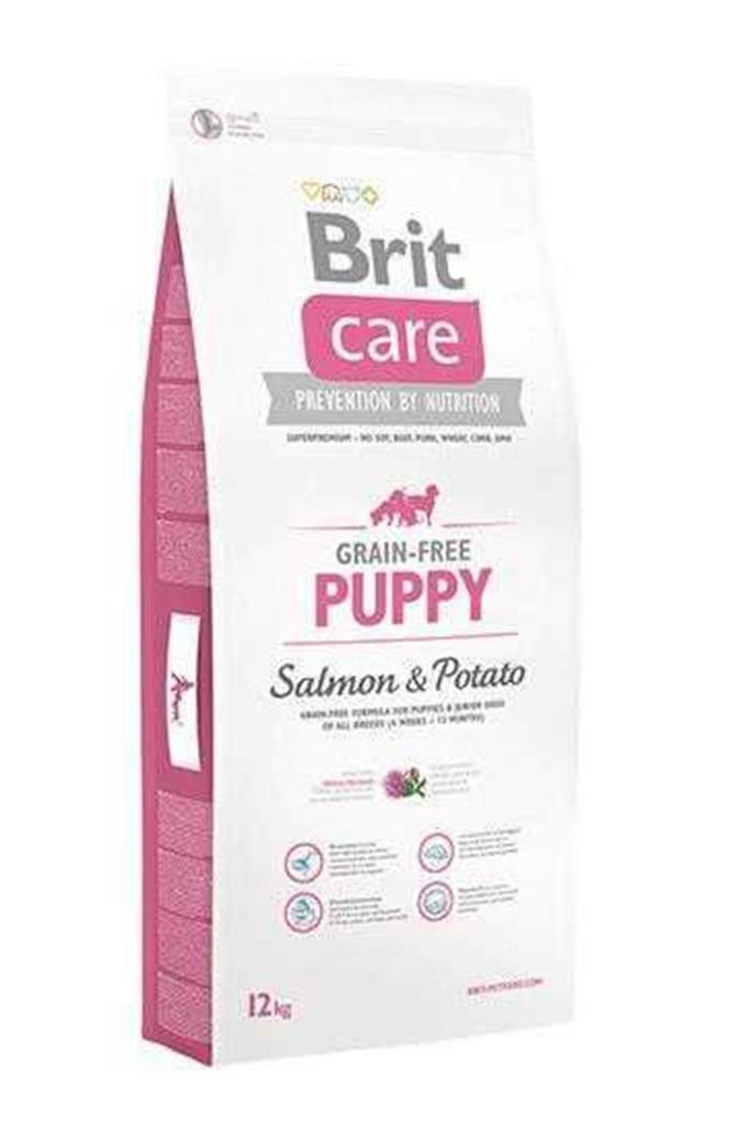 Brit Care Tahılsız Somonlu Patatesli Yavru Köpek Maması 12 Kg emamapet