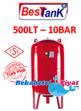 best 500lt 10bar dik ayakli genlesme tanki