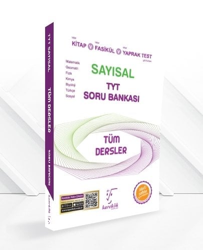 TYT Sayısal Tüm Dersler Soru Bankası Karekök Yayınları, Karekök