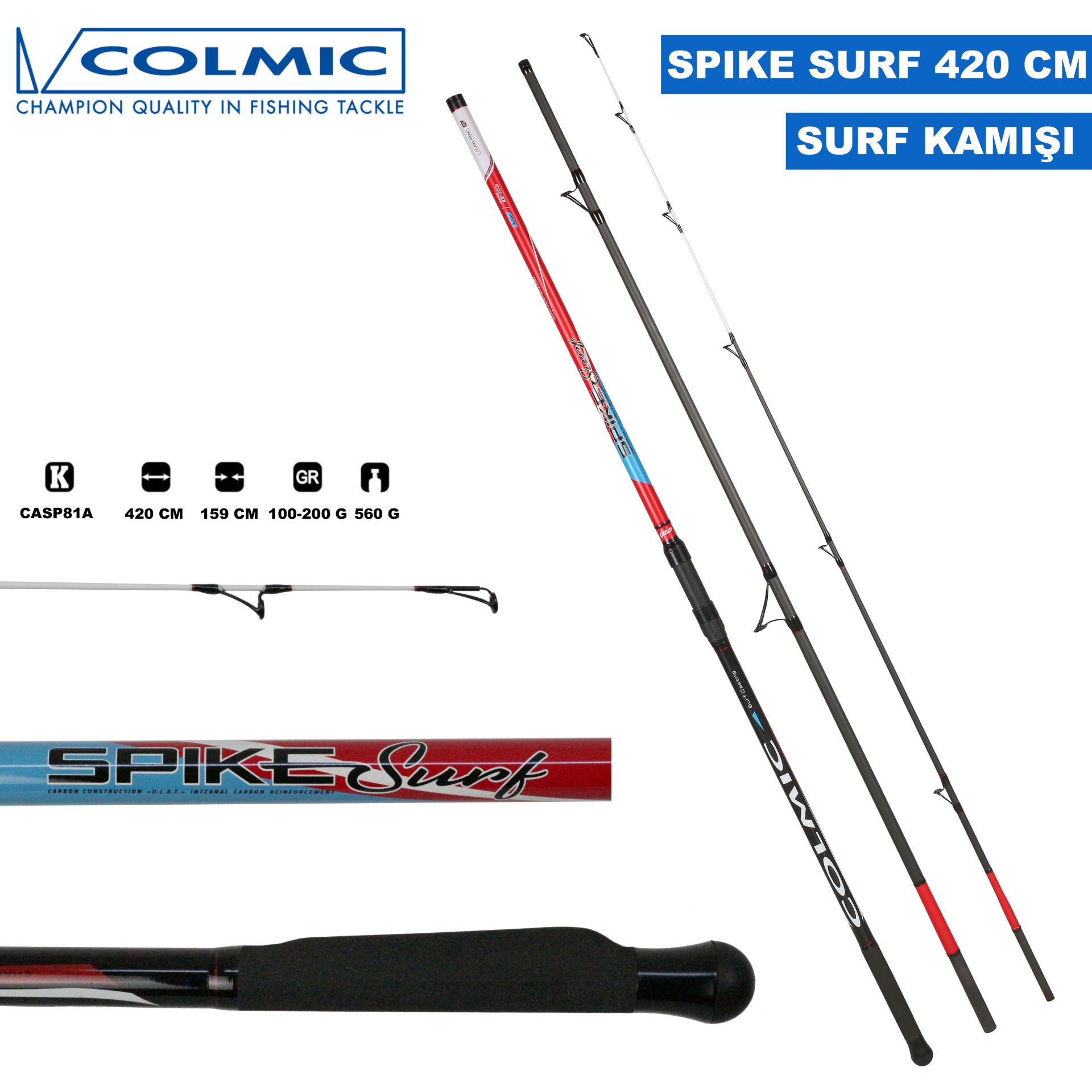 Spike Surf 4,20mt (100-200gr) - LR