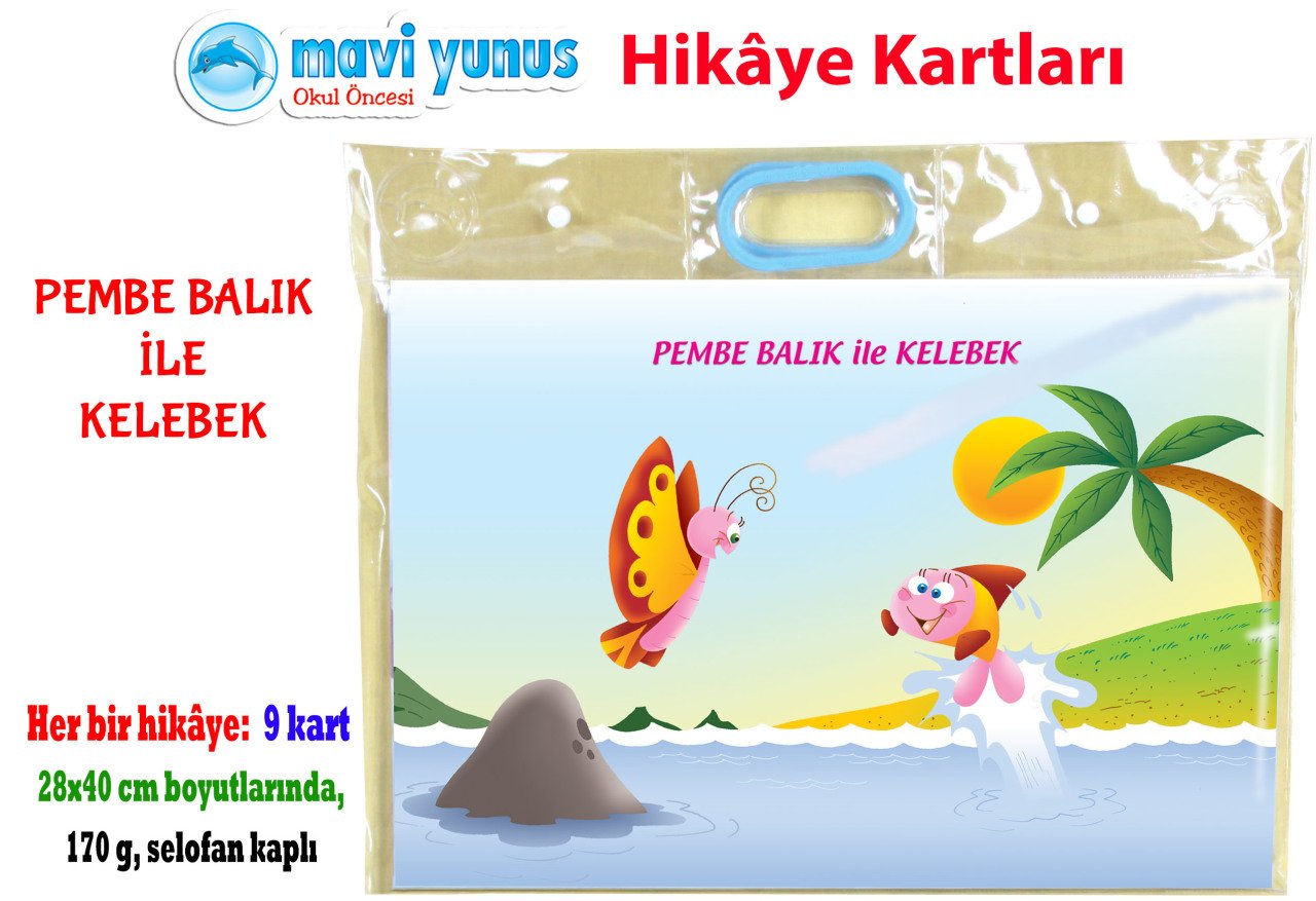 Pembe Balik Ile Kelebek