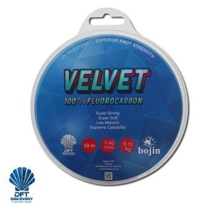 DFT Bojin Velvet Fluorocarbon 50 m 0.40 mm Misina Yaban Av Malzemeleri