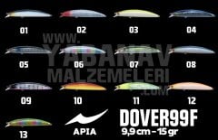 APIA DOVER 99F 9,9 CM 15 GR SAHTE BALIK