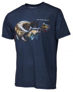 Savage Gear Cannibal Blue Melange T-Shirt