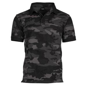 MIL-TEC STURM POLOSHIRT DARK CAMO T-SHIRT