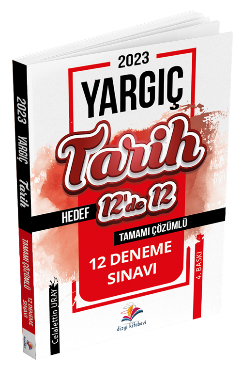 Dizgi Kitap 2023 Hakimlik YARGIÇ Hedef 12 de 12 Tarih Deneme Çözümlü Dizgi Kitap Dizgi Kitap 2023 Hakimlik YARGIÇ Hedef 12 de 12 Tarih Deneme Çözümlü Dizgi Kitap